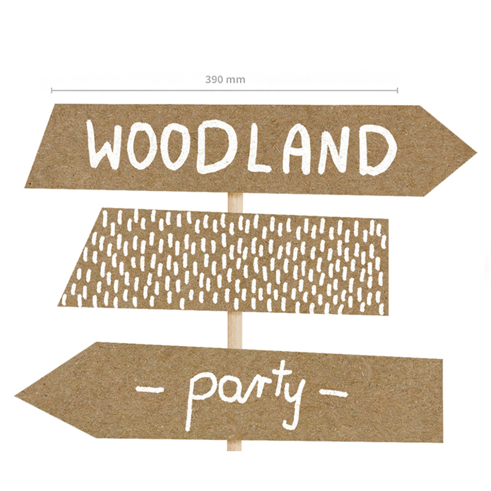 Tortendekoration "Woodland"