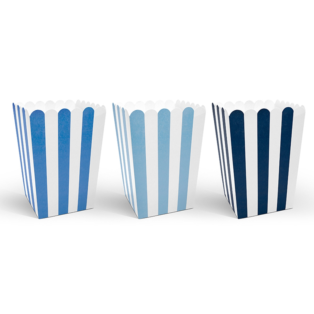 Partygeschirr "Little Plane" Becher für Poppcorn (6 Stück)