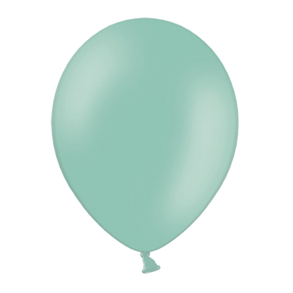 Latexballons "Pastell" Ø 23 cm (50 Stück) minzgrün