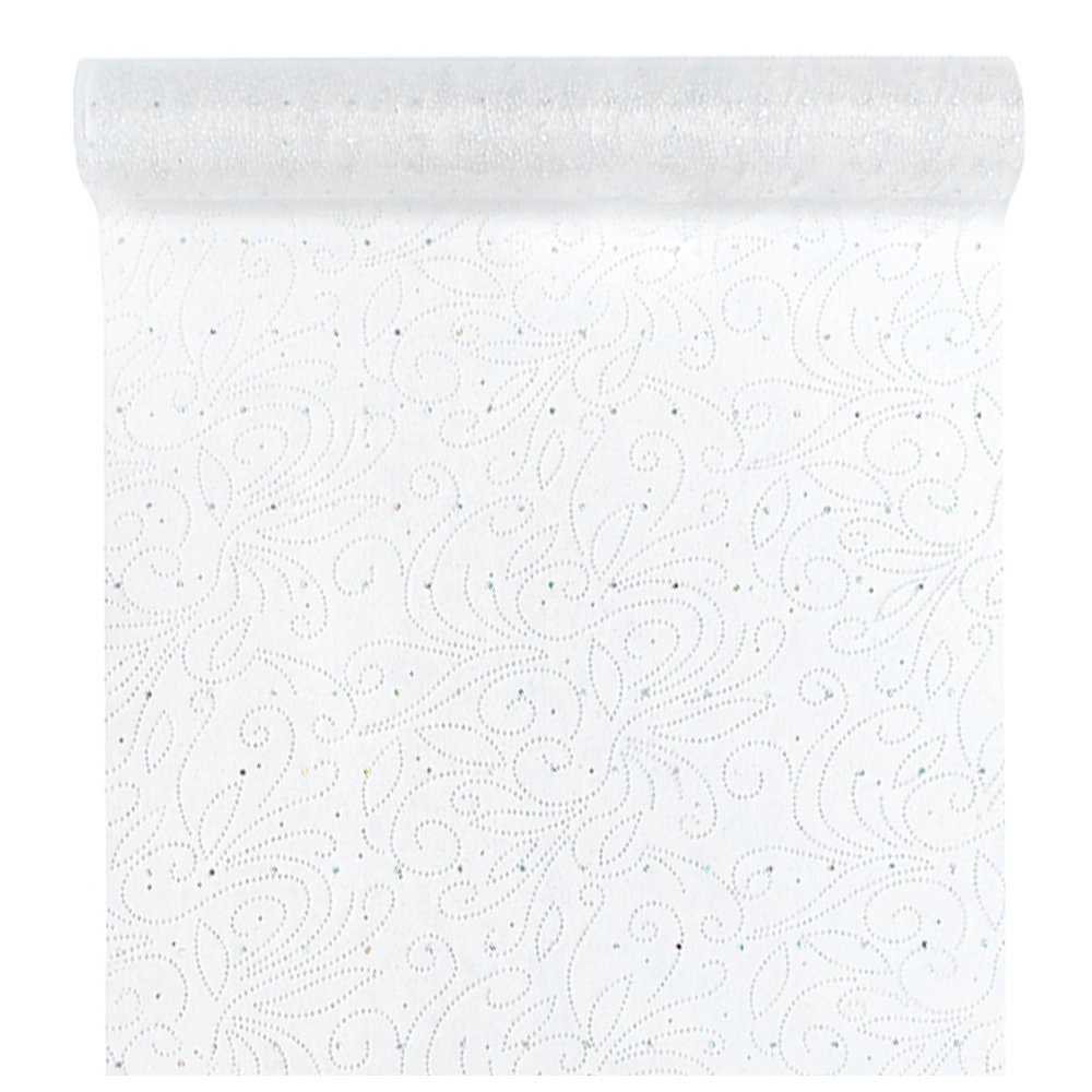 Tischläufer "Ornament Elegant" 48 cm x 9 m