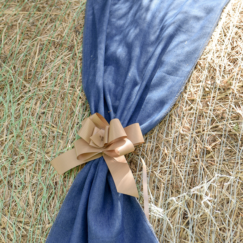 Tischlaufer "Maritim" 28 cm x 3 m blau