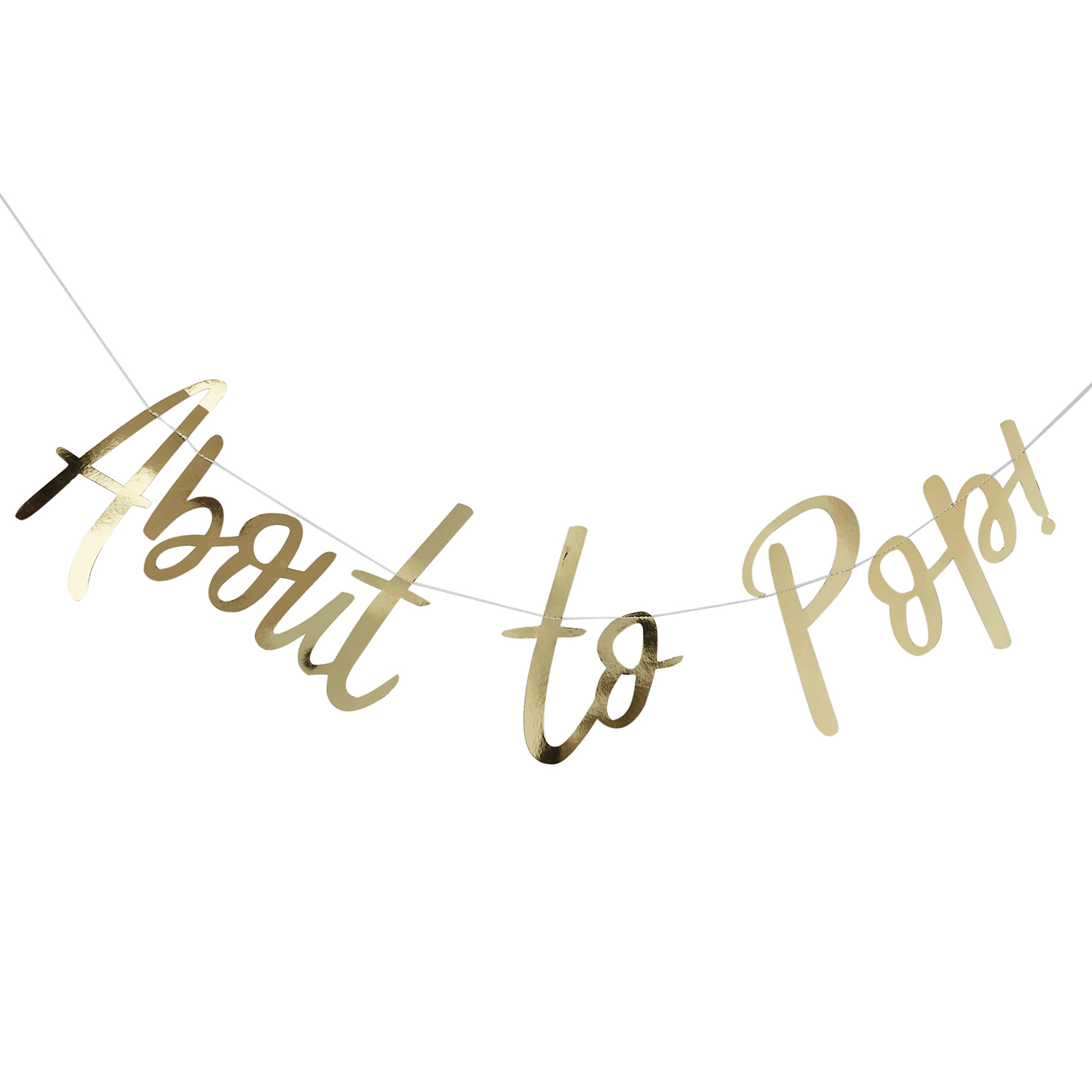 Girlande About to Pop "Oh Baby" 1,5 m