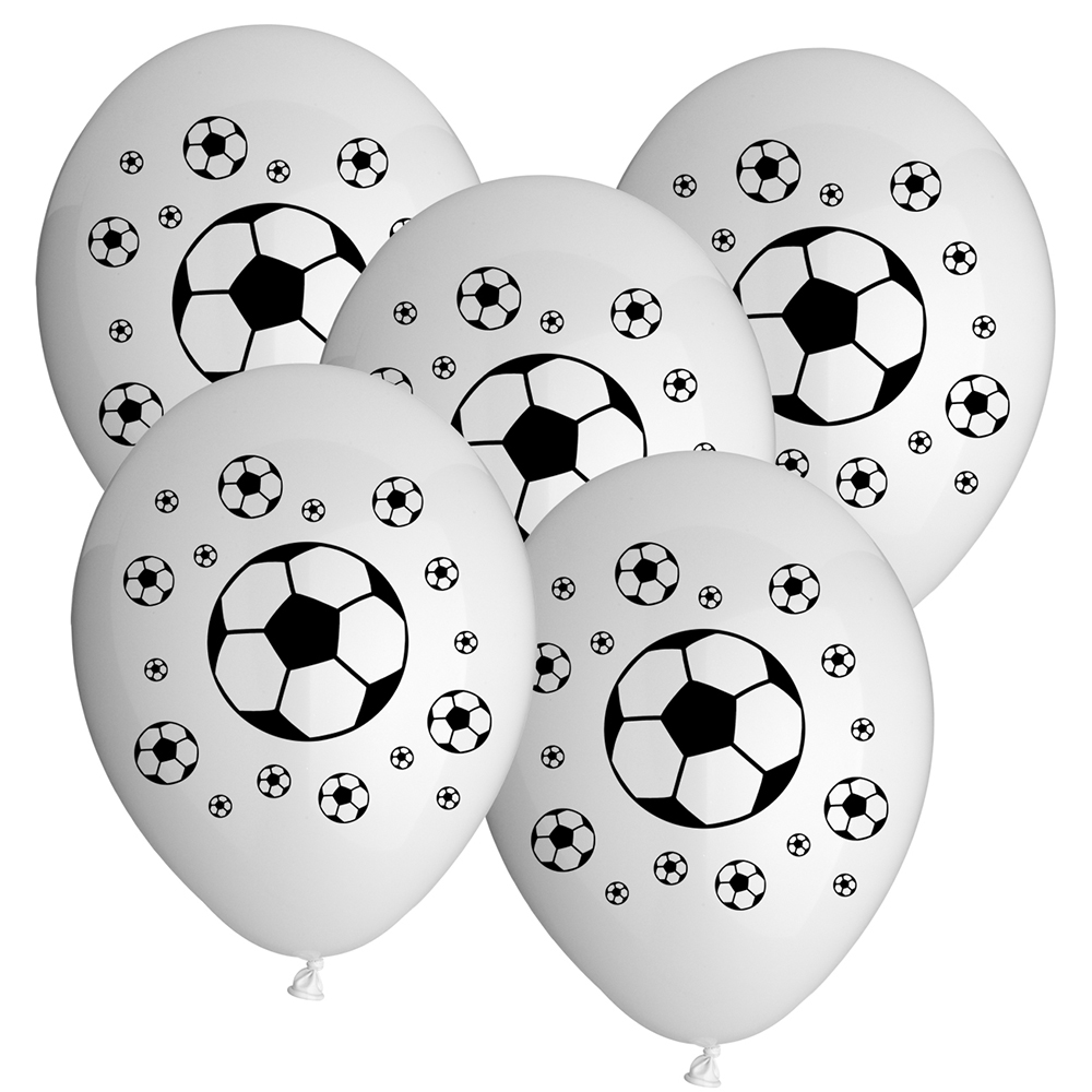 Latexballon Ø 25cm "Fußball" 100 Stück SALE