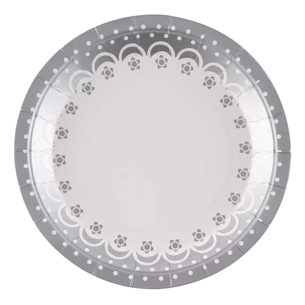 Partygeschirr "Chic Boutique" Pappteller gold