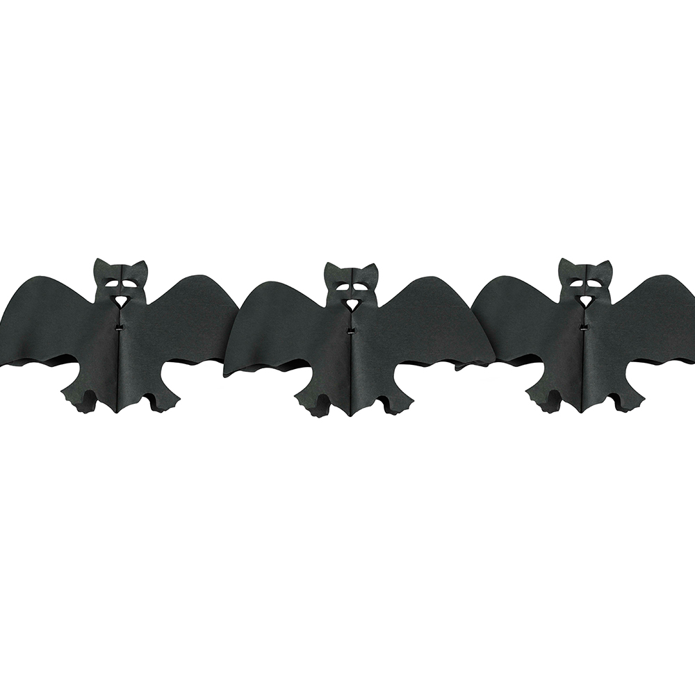 Girlande Fledermäuse "Hello Halloween" 2,5 m ABVERKAUF