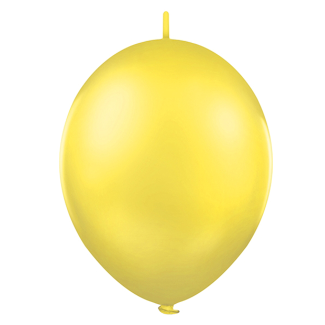 Kettenballons Pastell Ø 30 cm (100 Stück) silber