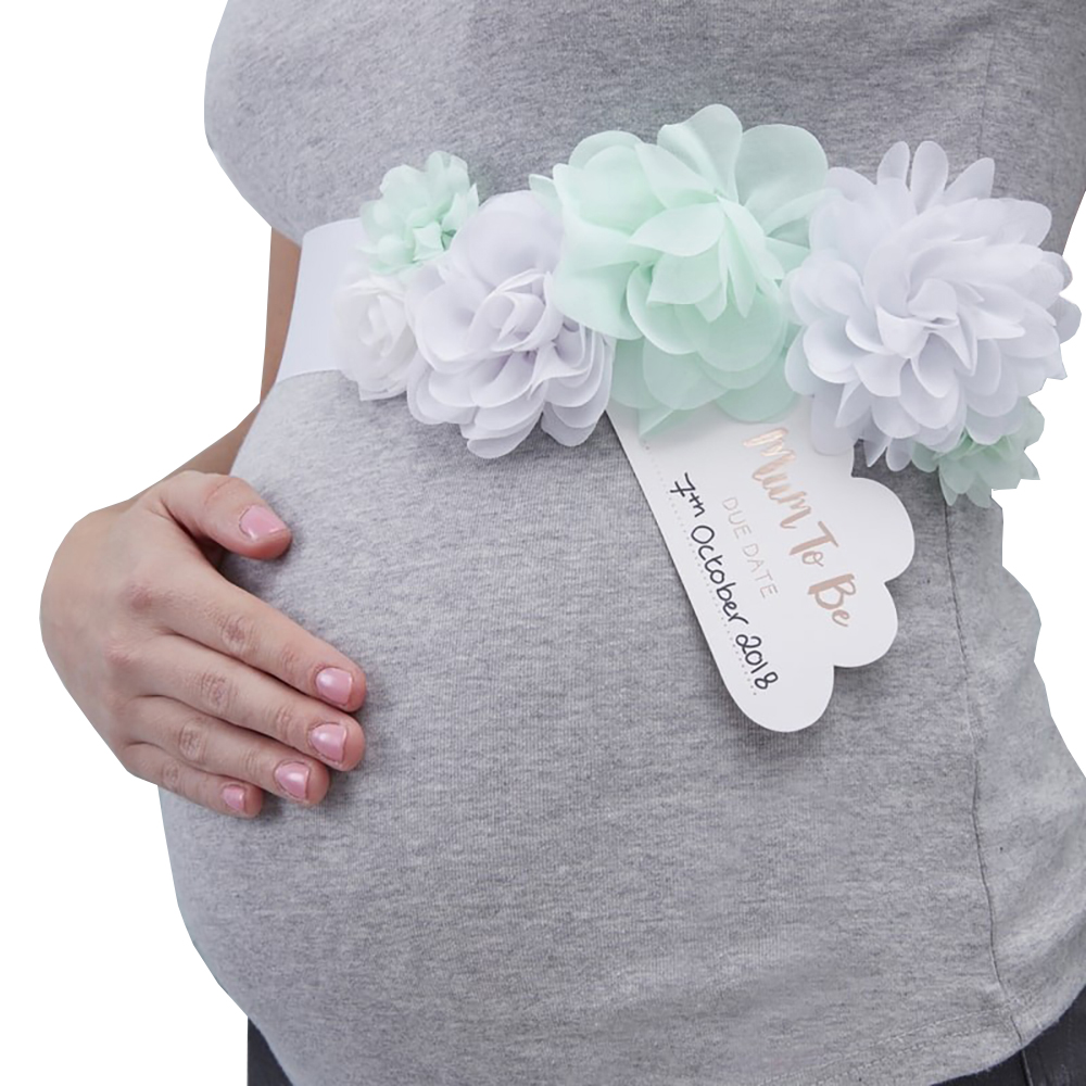 Bauchschärpe "Hello World"