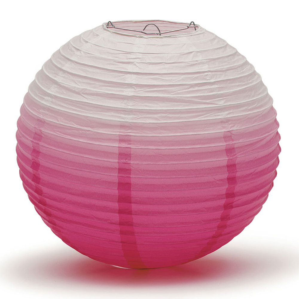 Laterne Two Color 30,5 cm (2 Stück) fuchsia ABVERKAUF