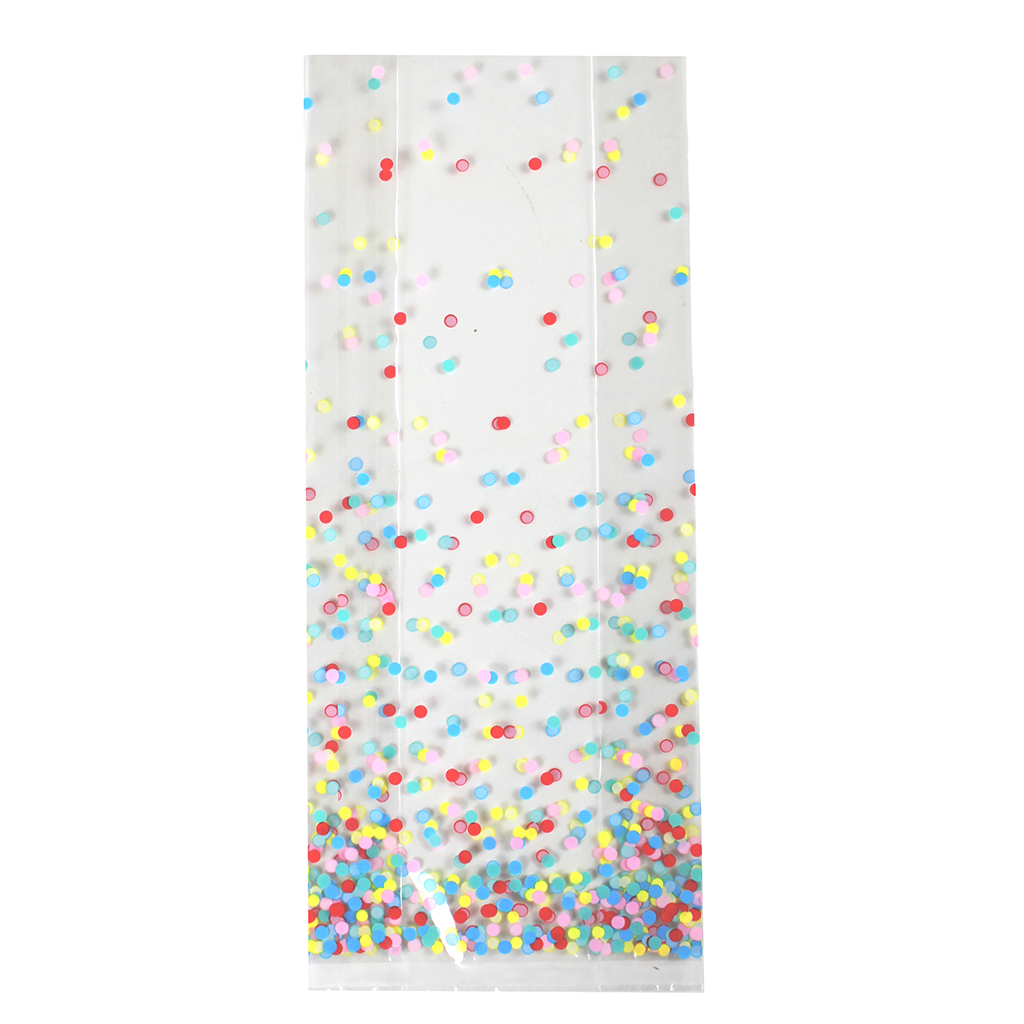 Geschenktüten bunte Punkte "Pick & Mix" (10 Stück)