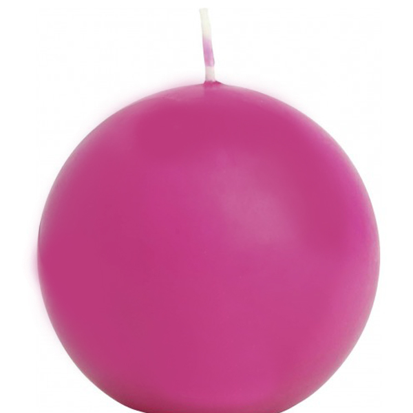 Kugelkerzen Bolsius 7 cm fuchsia 10 Stück