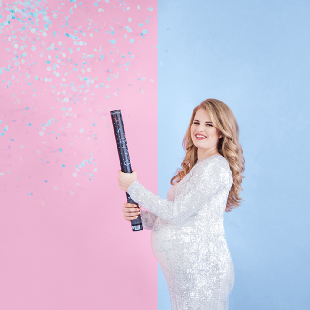 Konfetti Kanone Junge "Ready to Pop" 60 cm