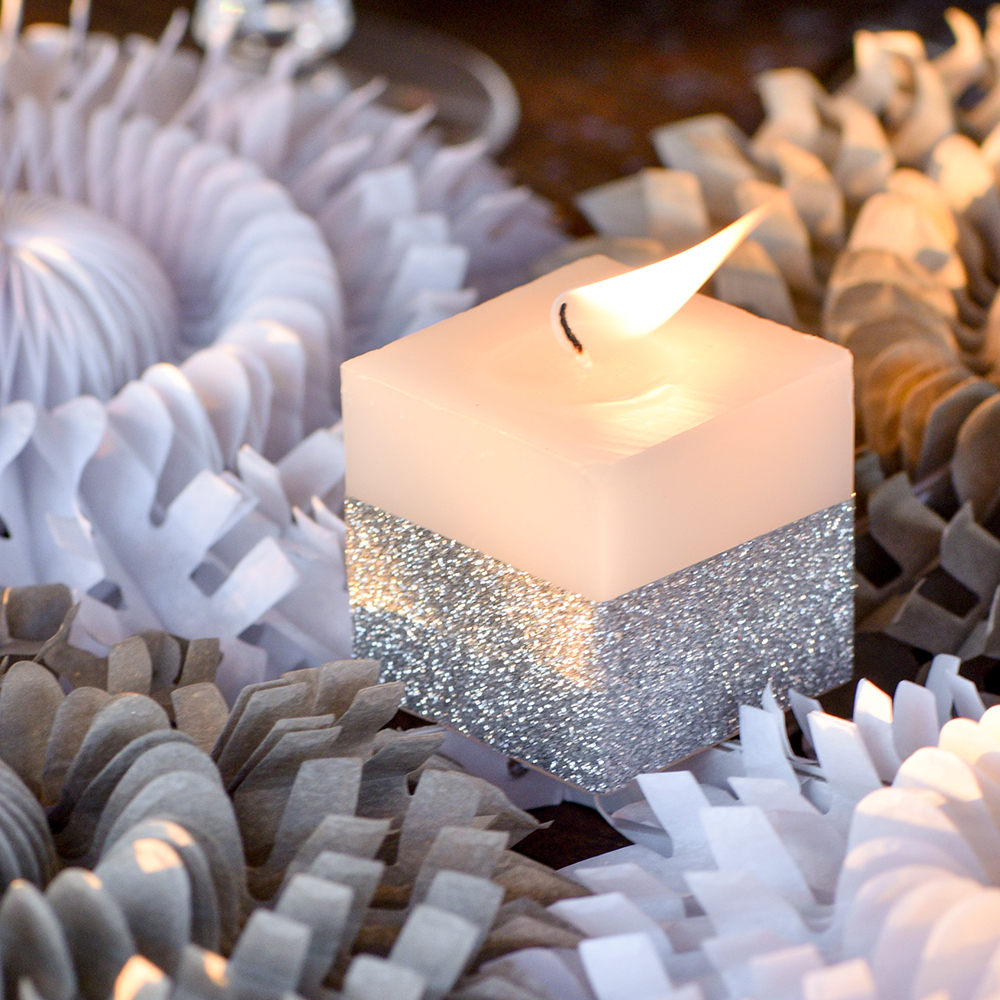 Dekoband klebend "Glitter" 15 mm x 5 m gold