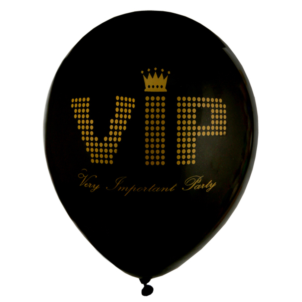 Latexballon Ø 23cm "VIP" (8 Stück)