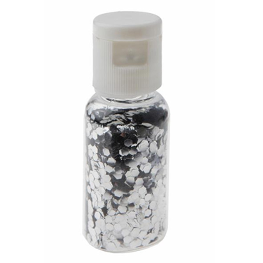 Runder Glitter Tube 15g rot