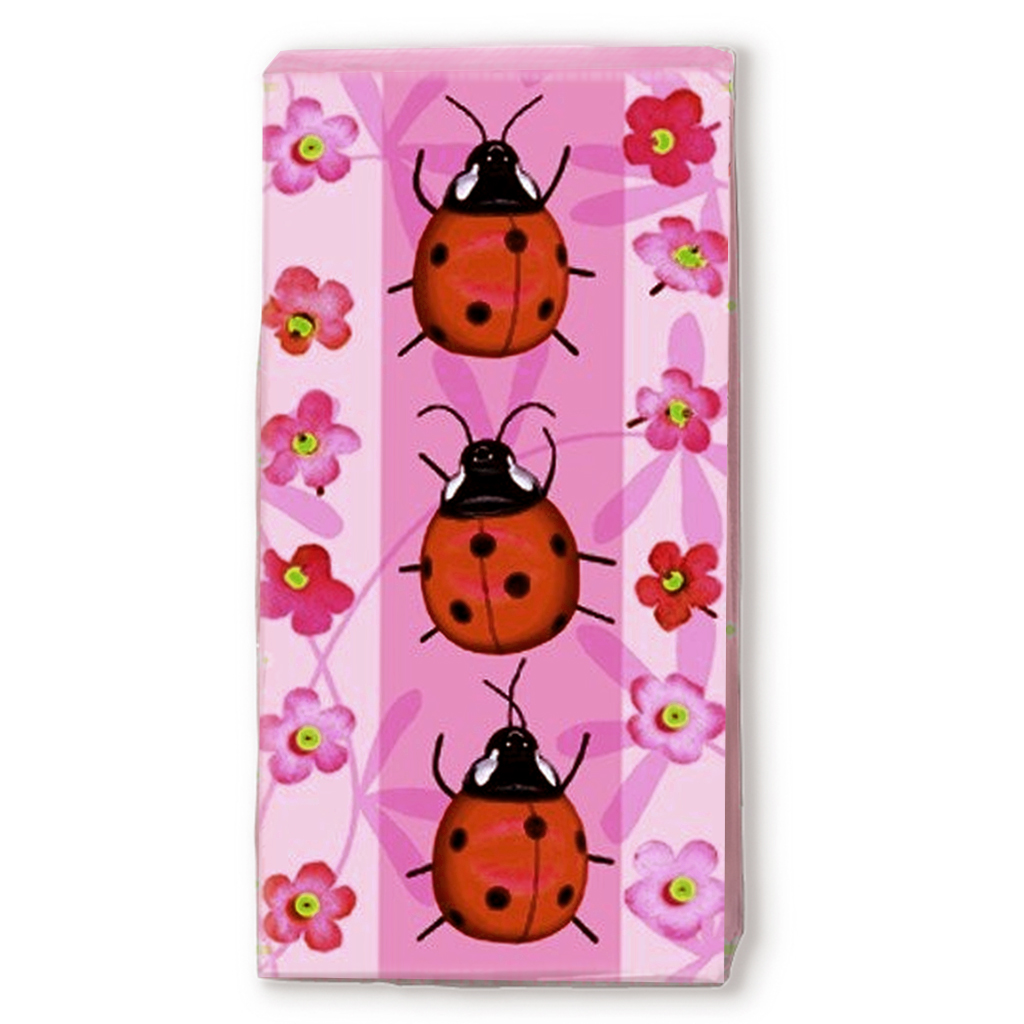 Taschentücher Blossoms Lady Birds (10 Stück) SALE
