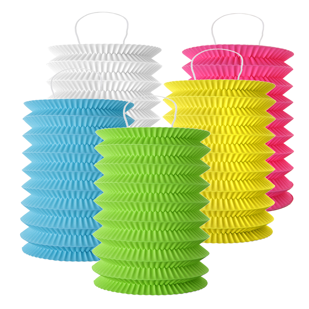 Laternen Ø 10 x 18 cm 2 Stück schwarz