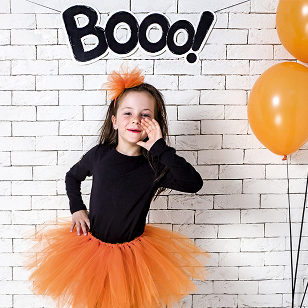 Girlande Halloween "Booo!" 26 cm x 68 cm ABVERKAUF