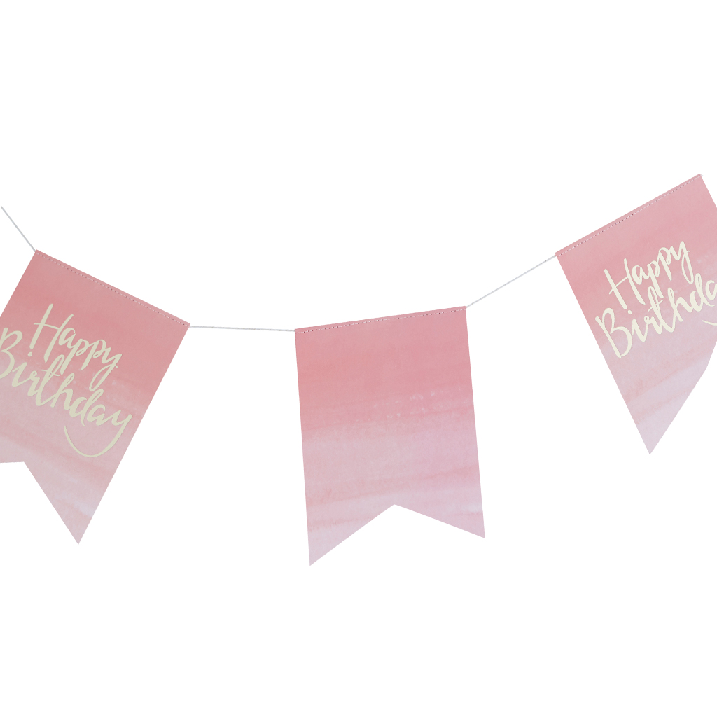 Girlande Ombre Rosa "Pick & Mix" 3 m