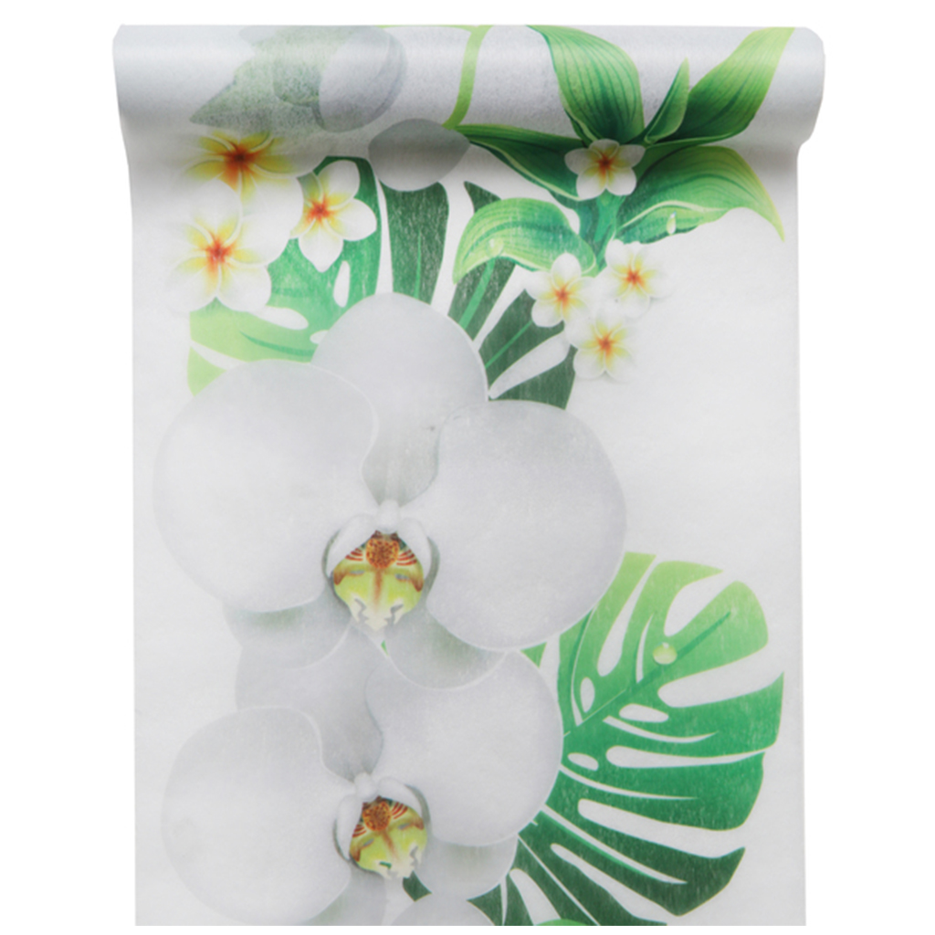Tischläufer "Orchideen" 30 cm x 5 m SALE