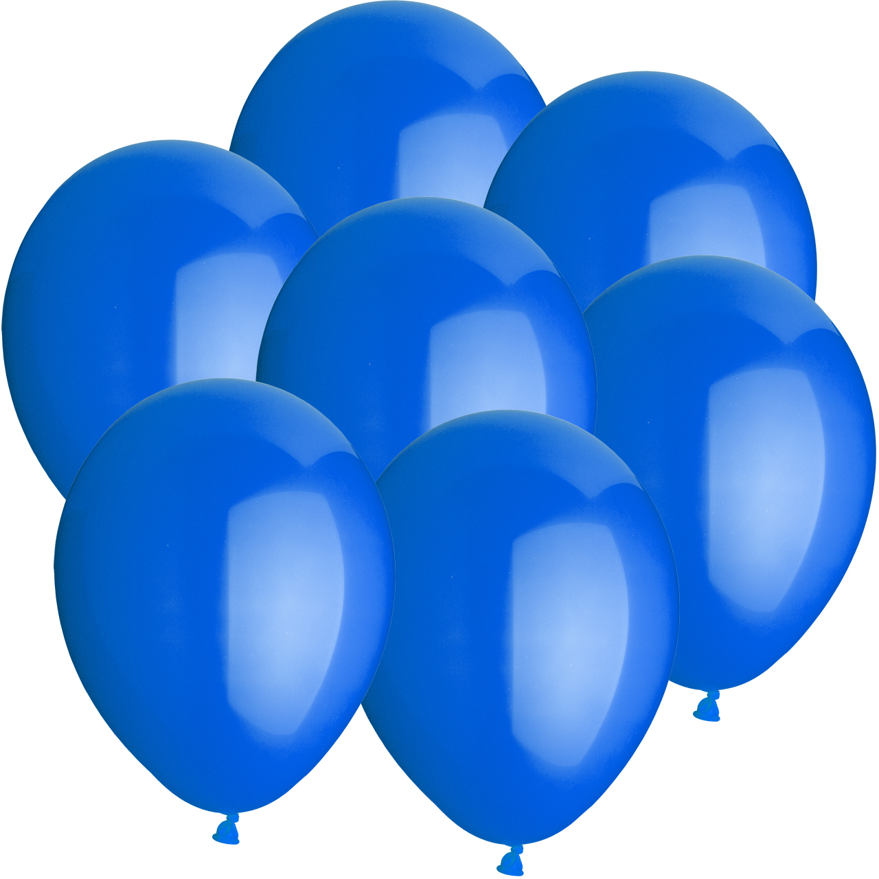 Latexballons Ø 25 cm "Standard" (50 Stück) blau SALE
