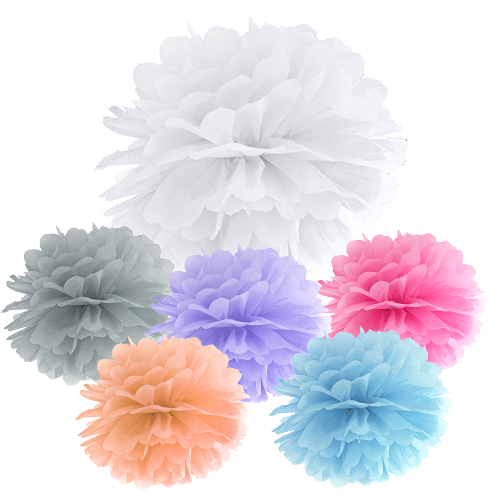 Pom Poms "Papier Colour" Ø 25 apfelgrün