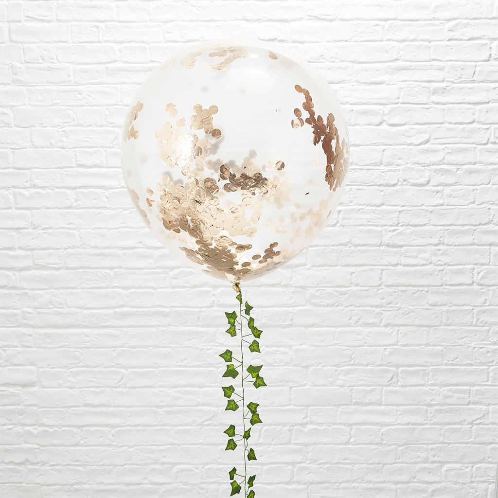 Luftballons Konfetti XXL "Beautiful Botanics" (3 Stück)