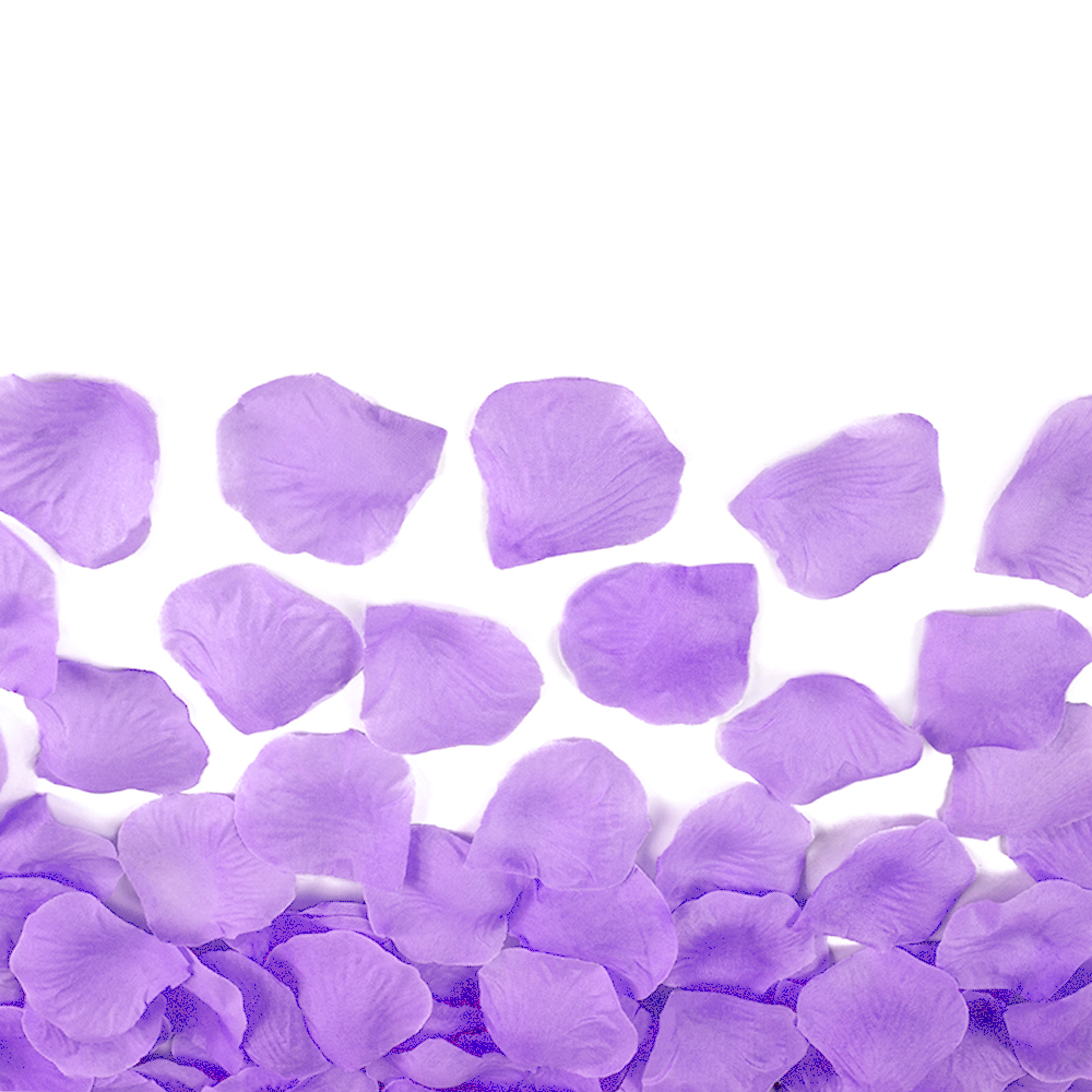 Confetti Cannon "Rosenblätter" lila