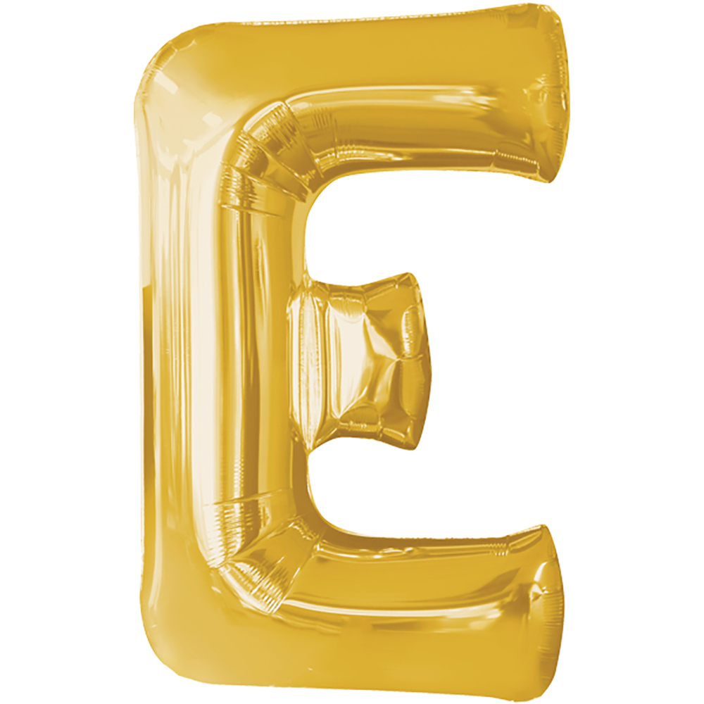 Folienballon Buchstabe "&" gold 40 cm