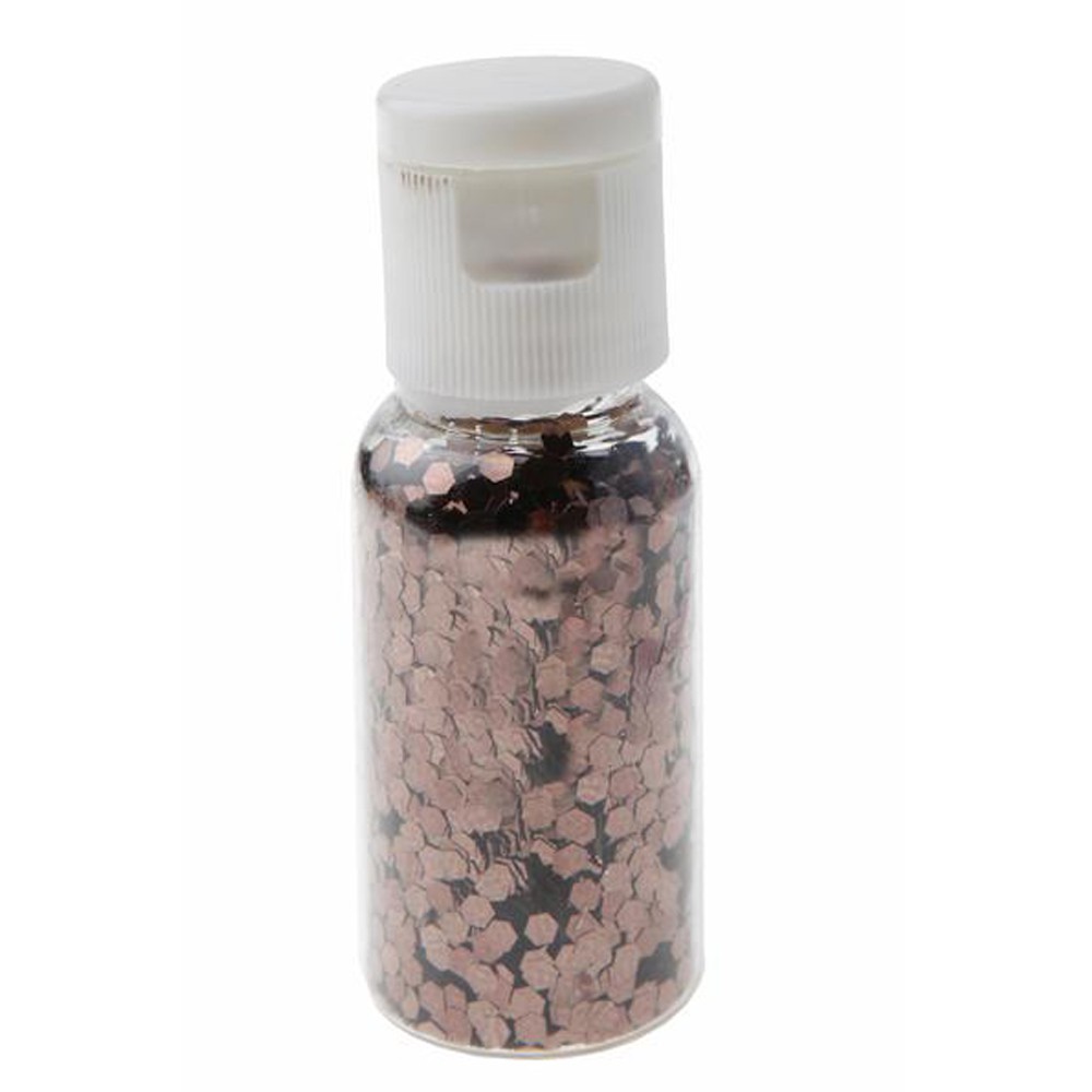 Runder Glitter Tube 15g rot