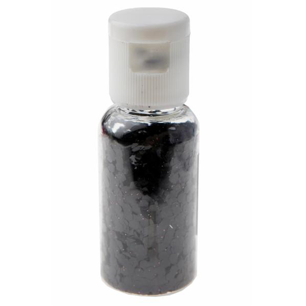 Runder Glitter Tube 15g rot