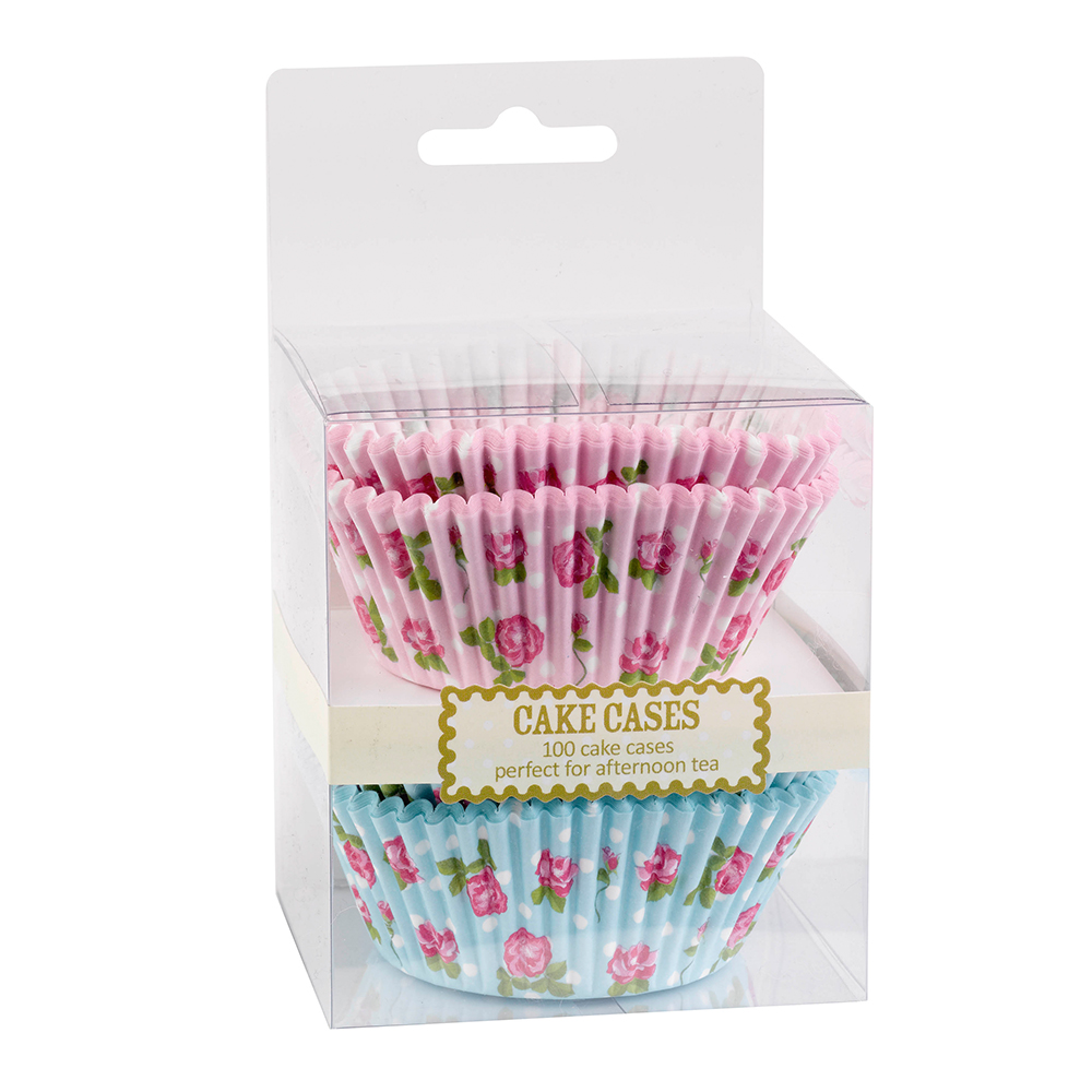 Cupcake "Vintage Rose " (100 Stück) ABVERKAUF