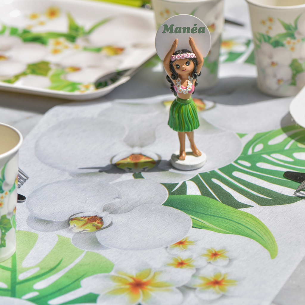 Tischläufer "Orchideen" 30 cm x 5 m SALE