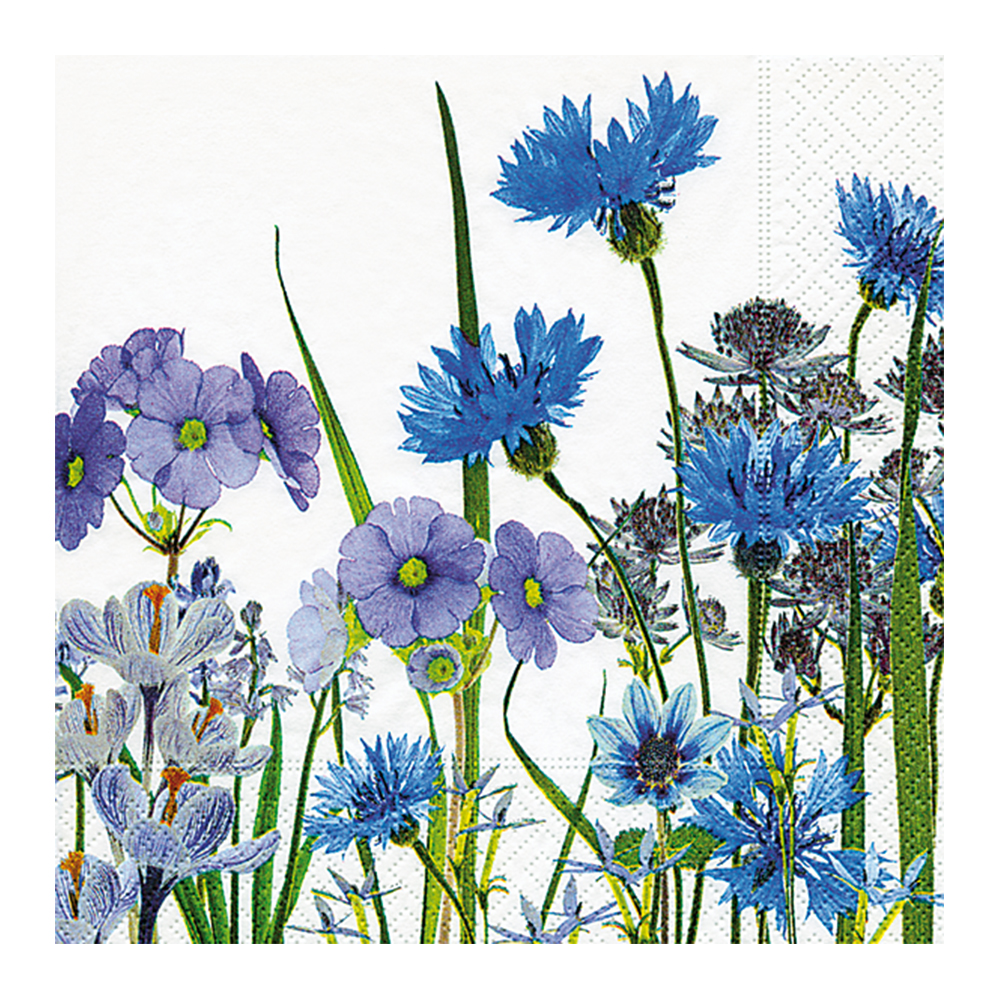 Servietten "Blue Meadow" 200030 (20 Stück)