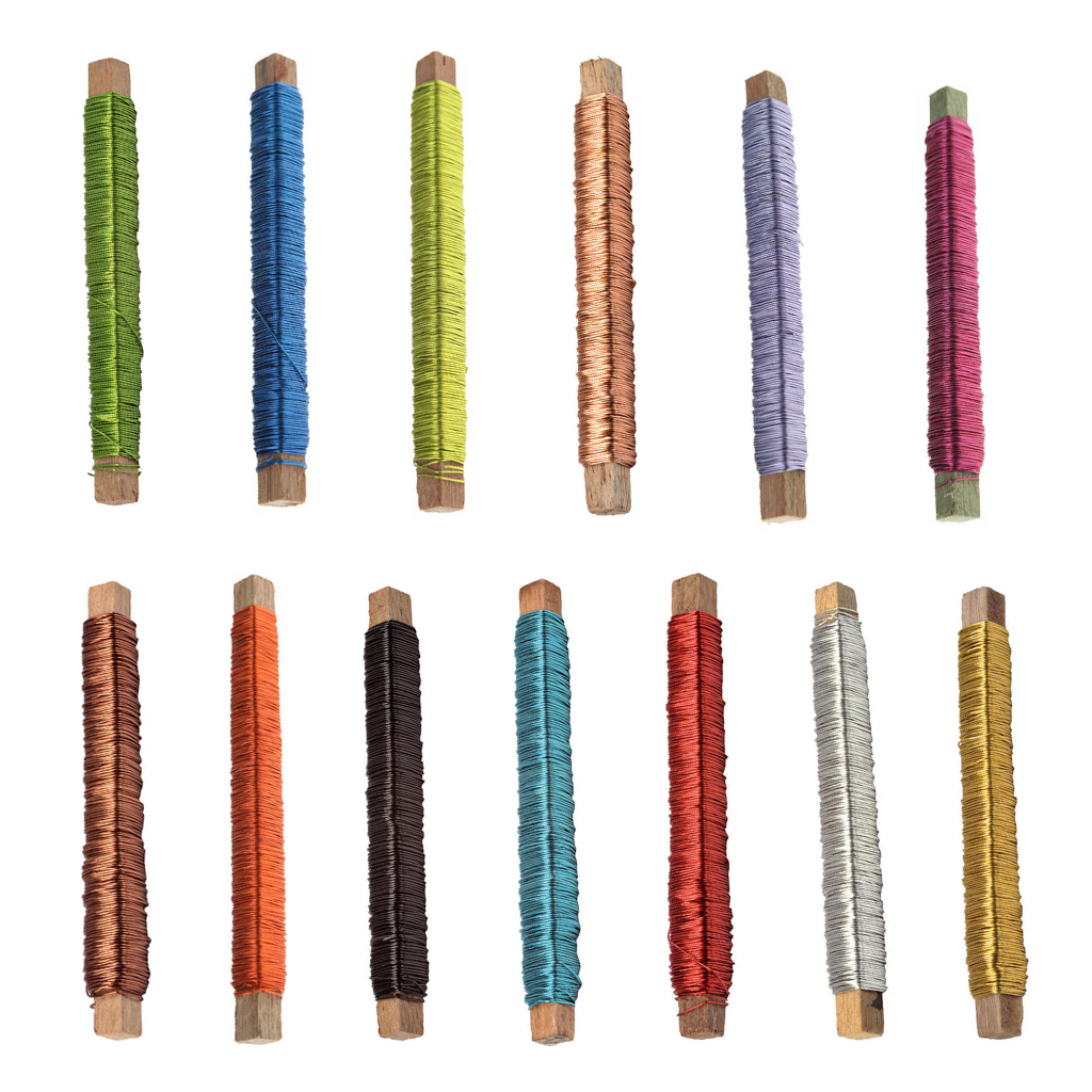 Dekodraht Spule 20 m SALE rot