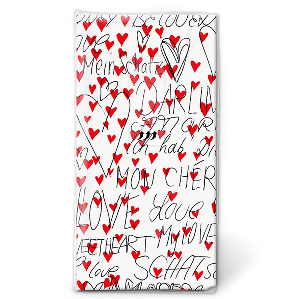 Taschentücher Amore infinito 01268 (10 Stück)