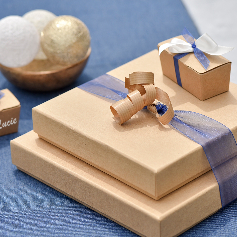 Dekoband "Kräuselband" 10 mm x 25 m natur