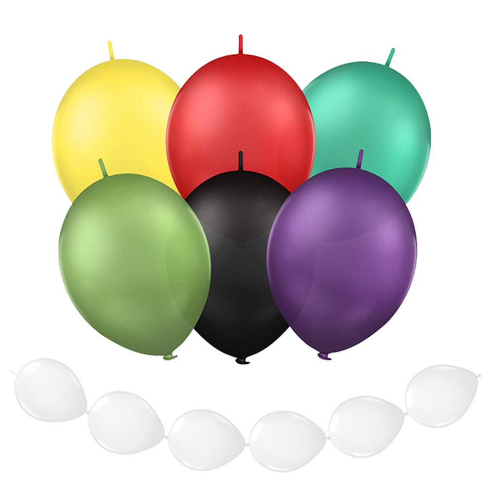 Kettenballons Color Ø 30 cm (100 Stück) bunt