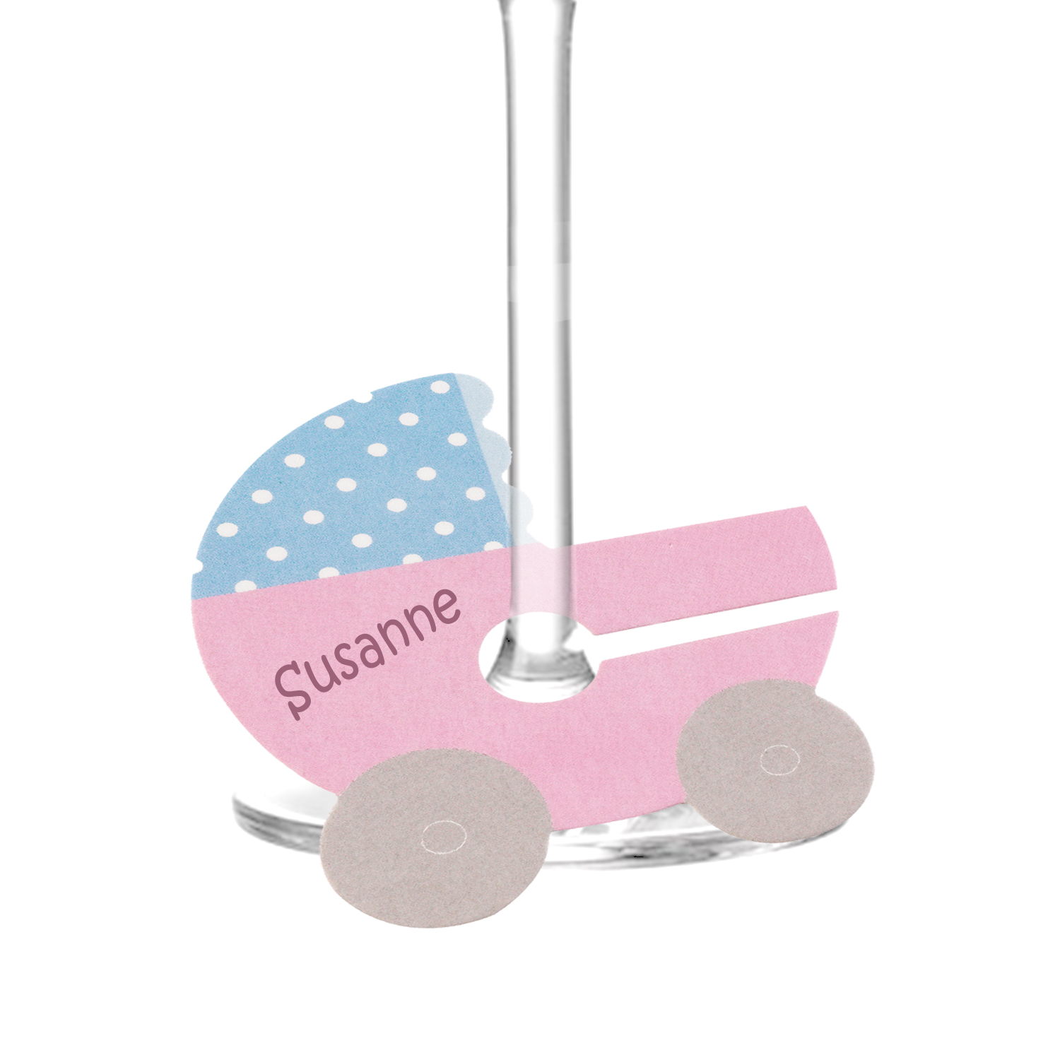 Glas Marker "Tiny Feet" (10 Stück) ABVERKAUF